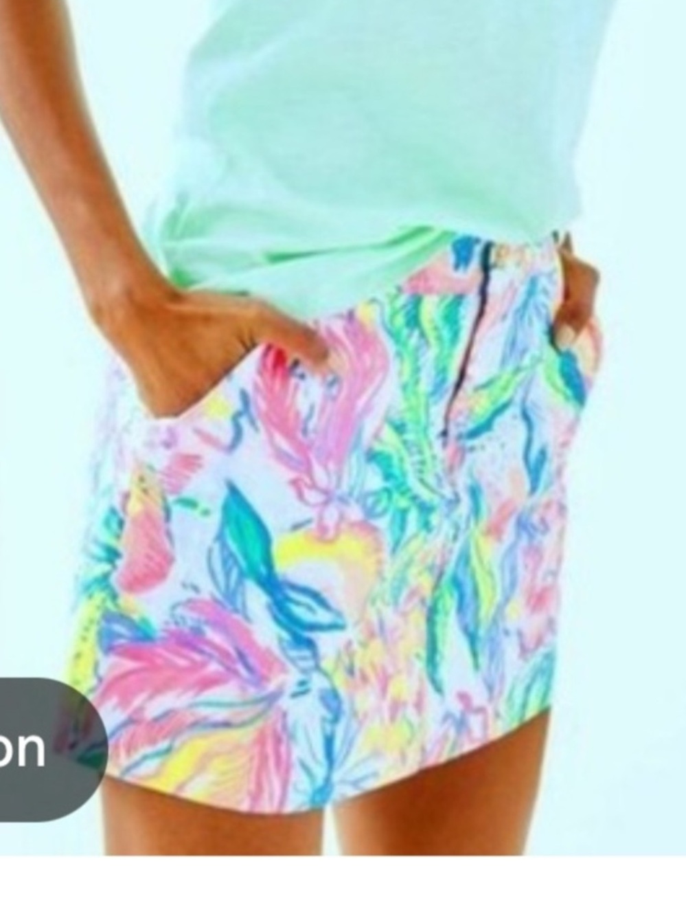 Lilly Pulitzer Nicki Skort Size 10 Fiesta Bamba